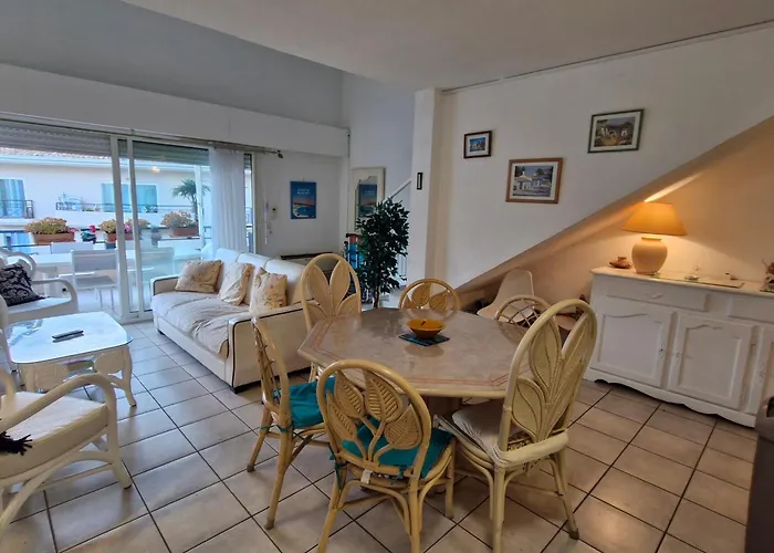 : 3 Pièces, Climatisé, Terrasse, Parking Privatif, Animaux Acceptés - Fr-1-780-17 * Sainte-Maxime